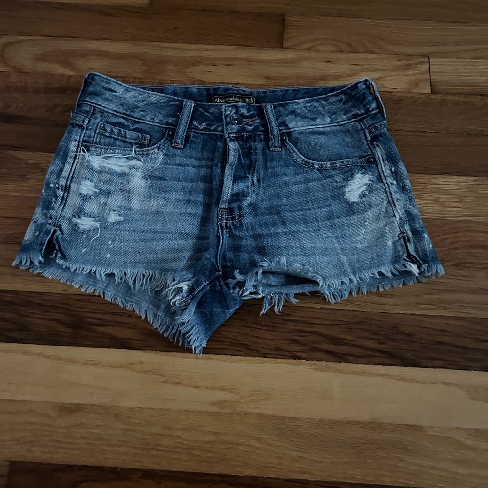 Lot of 2 Abercrombie denim shorts